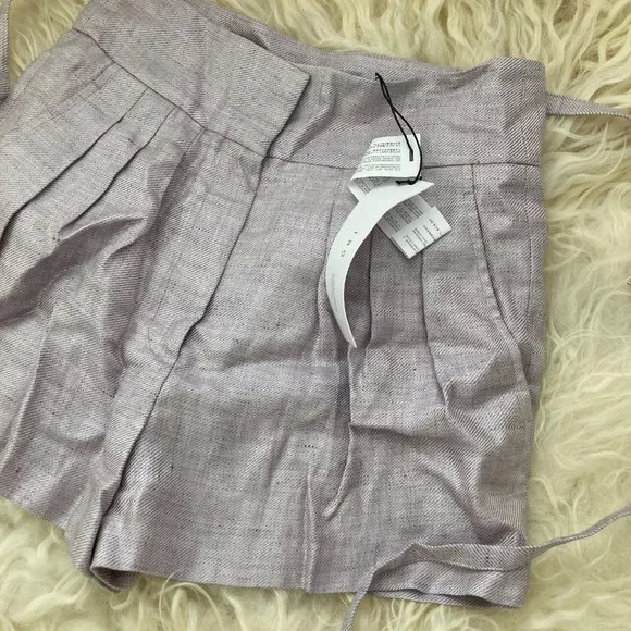 IRO Lafa Paperbag High Waist Shorts